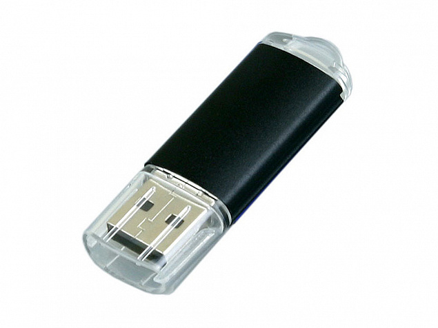 USB 3.0- флешка на 128 Гб с прозрачным колпачком с логотипом в Новосибирске заказать по выгодной цене в кибермаркете AvroraStore