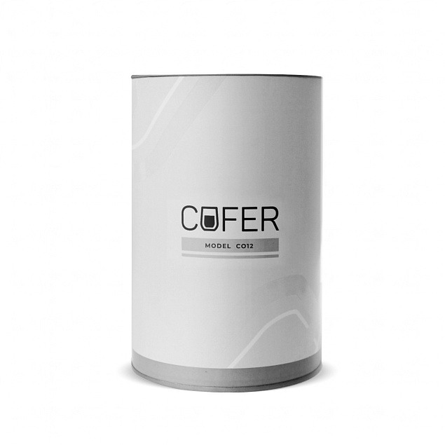 Набор Cofer Tube CO12 grey, бирюзовый с логотипом в Новосибирске заказать по выгодной цене в кибермаркете AvroraStore