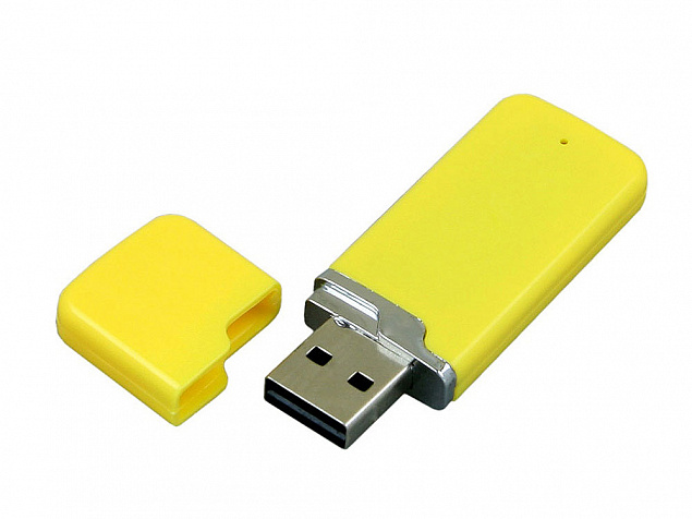 USB 2.0- флешка на 8 Гб с оригинальным колпачком с логотипом в Новосибирске заказать по выгодной цене в кибермаркете AvroraStore