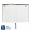 Ежедневник Bplanner.01 (синий) с логотипом в Новосибирске заказать по выгодной цене в кибермаркете AvroraStore