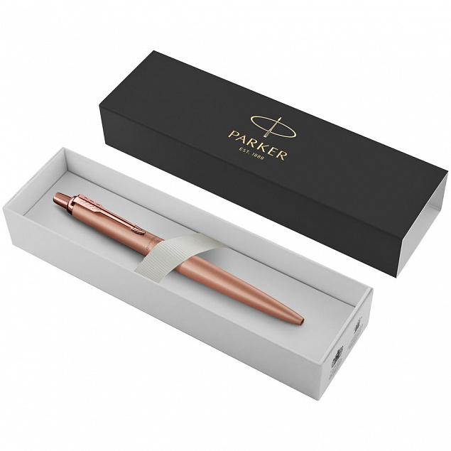 Ручка шариковая Parker Jotter XL Monochrome Pink Gold, розовое золото с логотипом в Новосибирске заказать по выгодной цене в кибермаркете AvroraStore