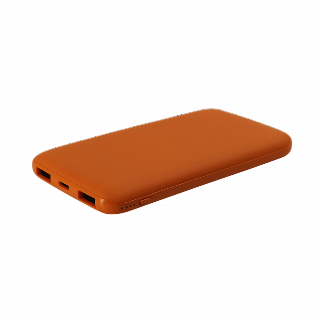 Внешний аккумулятор Bplanner Power 2 ST, софт-тач, 10000 mAh (Оранжевый) с логотипом в Новосибирске заказать по выгодной цене в кибермаркете AvroraStore