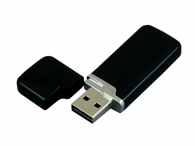 USB 2.0- флешка на 8 Гб с оригинальным колпачком с логотипом в Новосибирске заказать по выгодной цене в кибермаркете AvroraStore