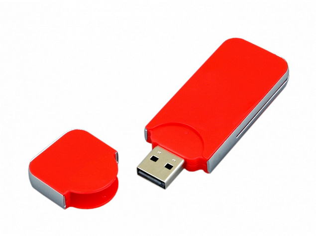 USB 2.0- флешка на 64 Гб в стиле I-phone с логотипом в Новосибирске заказать по выгодной цене в кибермаркете AvroraStore