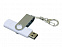 USB 2.0- флешка на 64 Гб с поворотным механизмом и дополнительным разъемом Micro USB с логотипом в Новосибирске заказать по выгодной цене в кибермаркете AvroraStore