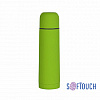 Термос "Крит"с покрытием soft touch 0,5 л., зеленое яблоко