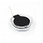 Беспроводное зарядное устройство Spoony, черный с логотипом в Новосибирске заказать по выгодной цене в кибермаркете AvroraStore