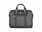 Портфель VICTORINOX Architecture Urban2 15 Briefcase 15'', серый, полиэстер/кожа, 42x13x31 см, 16 л с логотипом в Новосибирске заказать по выгодной цене в кибермаркете AvroraStore