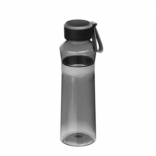Спортивная бутылка для воды, Jump, 450 ml, черная с логотипом в Новосибирске заказать по выгодной цене в кибермаркете AvroraStore