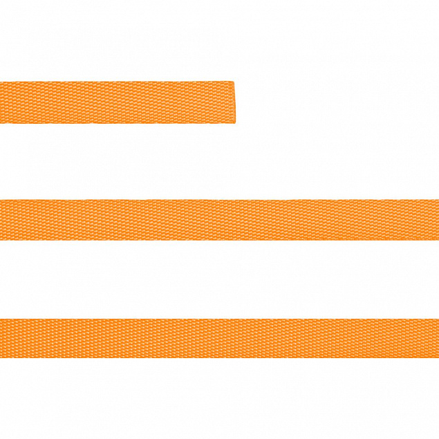 Стропа текстильная Fune 10 S, оранжевый неон, 50 см с логотипом в Новосибирске заказать по выгодной цене в кибермаркете AvroraStore