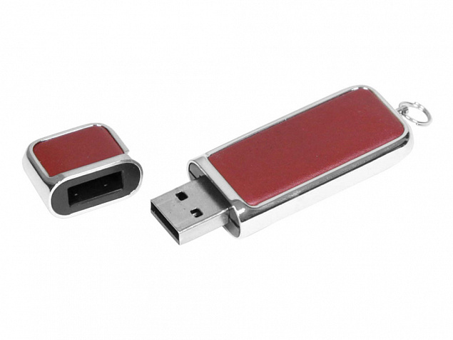 USB 2.0- флешка на 8 Гб компактной формы с логотипом в Новосибирске заказать по выгодной цене в кибермаркете AvroraStore