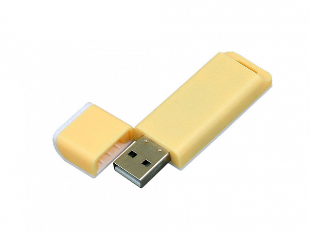 USB 3.0- флешка на 128 Гб с оригинальным двухцветным корпусом с логотипом в Новосибирске заказать по выгодной цене в кибермаркете AvroraStore