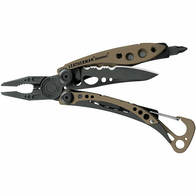 Мультитул Skeletool, хаки с логотипом в Новосибирске заказать по выгодной цене в кибермаркете AvroraStore