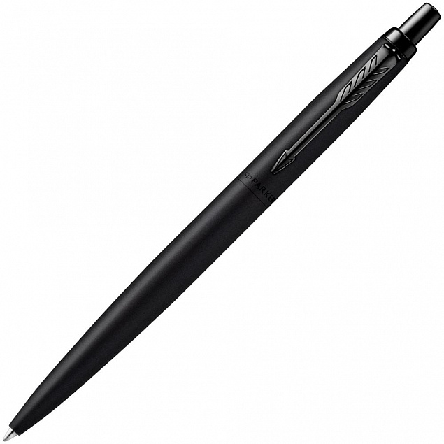 Ручка шариковая Parker Jotter XL Monochrome Black, черная с логотипом в Новосибирске заказать по выгодной цене в кибермаркете AvroraStore