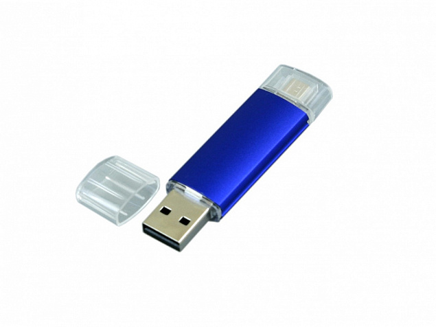 USB 2.0/micro USB- флешка на 32 Гб с логотипом в Новосибирске заказать по выгодной цене в кибермаркете AvroraStore