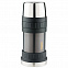 Термос для еды Thermos Work 2345GM, графитовый с логотипом в Новосибирске заказать по выгодной цене в кибермаркете AvroraStore