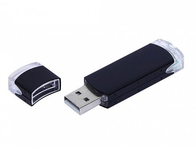 USB 2.0- флешка промо на 8 Гб прямоугольной классической формы с логотипом в Новосибирске заказать по выгодной цене в кибермаркете AvroraStore