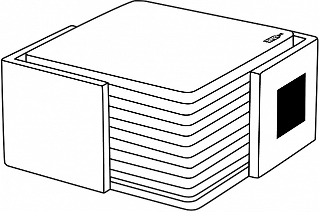 Набор подставок из фетра ECO BASE с логотипом в Новосибирске заказать по выгодной цене в кибермаркете AvroraStore