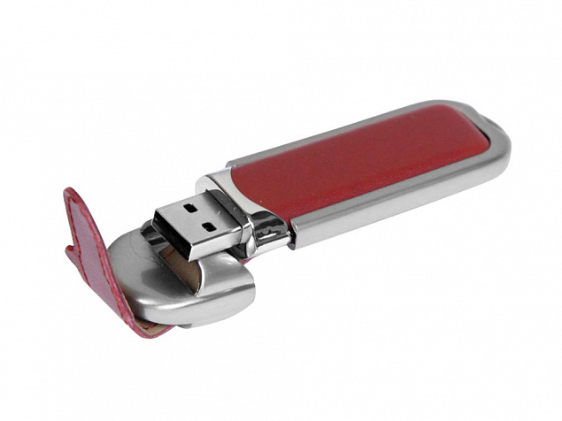 USB 2.0- флешка на 8 Гб с массивным классическим корпусом с логотипом в Новосибирске заказать по выгодной цене в кибермаркете AvroraStore