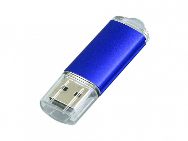 USB 3.0- флешка на 128 Гб с прозрачным колпачком с логотипом в Новосибирске заказать по выгодной цене в кибермаркете AvroraStore