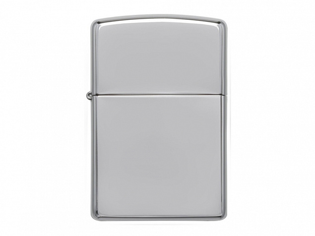 Зажигалка ZIPPO Classic с покрытием High Polish Chrome с логотипом в Новосибирске заказать по выгодной цене в кибермаркете AvroraStore