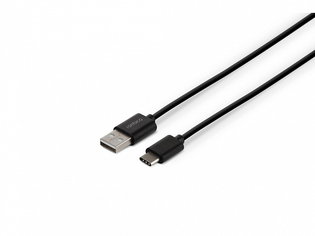 Кабель USB-A - USB-C «DIGITAL CR-01», QC/PD, 1 м с логотипом в Новосибирске заказать по выгодной цене в кибермаркете AvroraStore