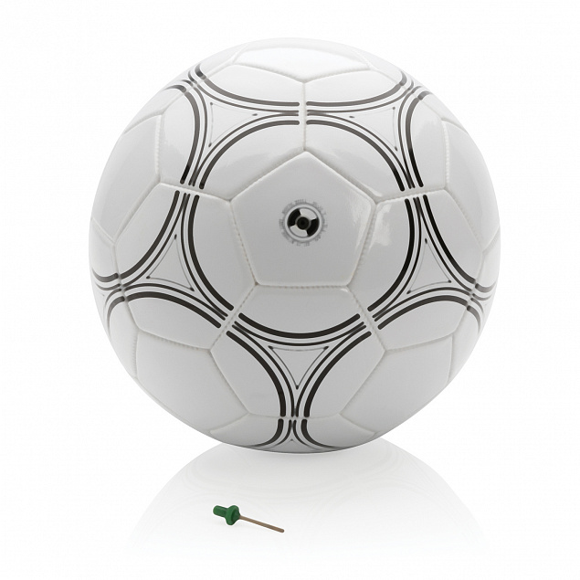 Футбольный мяч 5 размера с логотипом в Новосибирске заказать по выгодной цене в кибермаркете AvroraStore