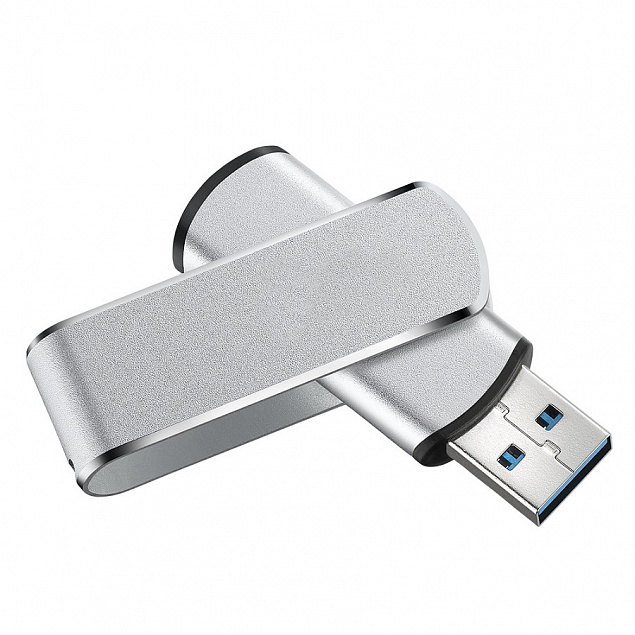 USB flash-карта 16Гб, алюминий, USB 3.0 с логотипом в Новосибирске заказать по выгодной цене в кибермаркете AvroraStore