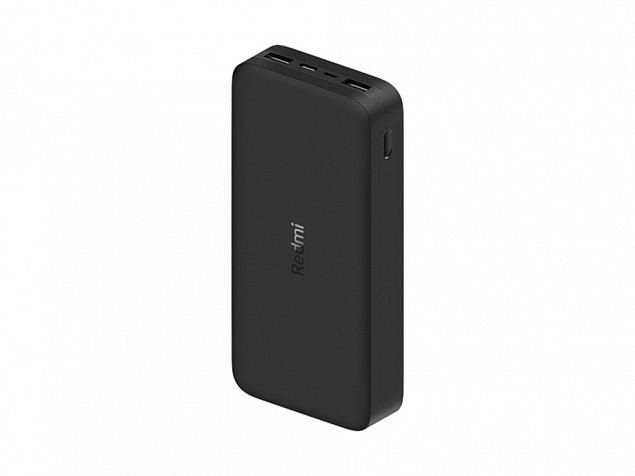 Аккумулятор внешний 20000mAh Redmi 18W Fast Charge Power Bank Black PB200LZM (VXN4304GL) с логотипом в Новосибирске заказать по выгодной цене в кибермаркете AvroraStore