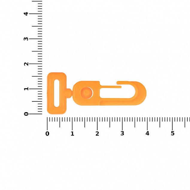 Застежка-карабин Сarabine, S, оранжевый неон с логотипом в Новосибирске заказать по выгодной цене в кибермаркете AvroraStore