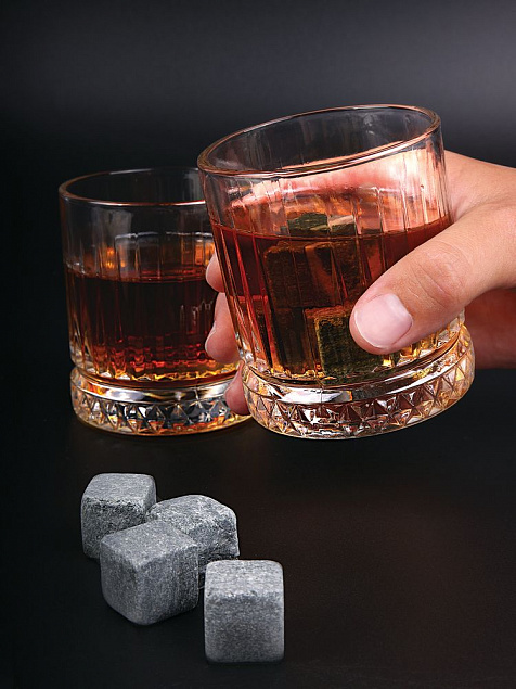 Камни для виски Whisky Stones с логотипом в Новосибирске заказать по выгодной цене в кибермаркете AvroraStore