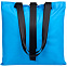 Шопер Manifest Color из светоотражающей ткани, синий с логотипом в Новосибирске заказать по выгодной цене в кибермаркете AvroraStore