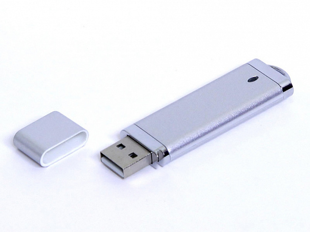 USB 3.0- флешка промо на 128 Гб прямоугольной классической формы с логотипом в Новосибирске заказать по выгодной цене в кибермаркете AvroraStore