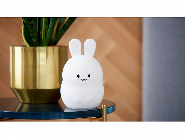 Ночник LED Rabbit с логотипом в Новосибирске заказать по выгодной цене в кибермаркете AvroraStore