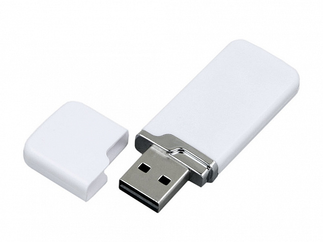 USB 2.0- флешка на 16 Гб с оригинальным колпачком с логотипом в Новосибирске заказать по выгодной цене в кибермаркете AvroraStore