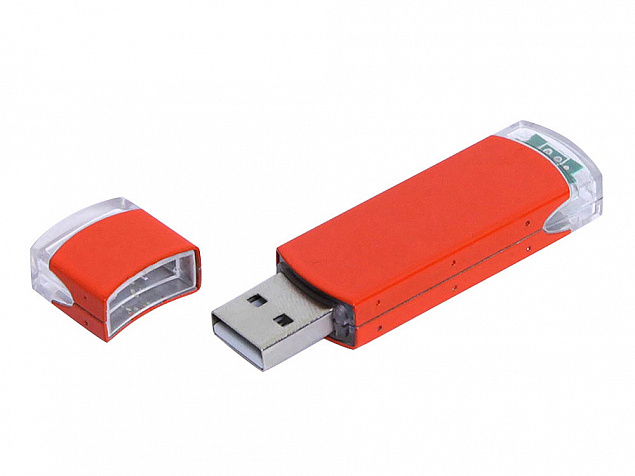 USB 3.0- флешка промо на 128 Гб прямоугольной классической формы с логотипом в Новосибирске заказать по выгодной цене в кибермаркете AvroraStore