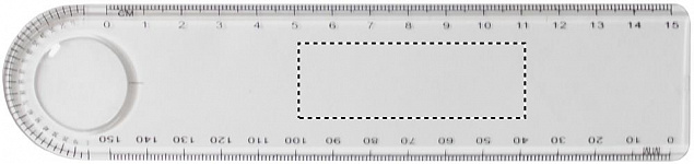 Линейка с лупой с логотипом в Новосибирске заказать по выгодной цене в кибермаркете AvroraStore