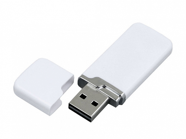 USB 2.0- флешка на 8 Гб с оригинальным колпачком с логотипом в Новосибирске заказать по выгодной цене в кибермаркете AvroraStore