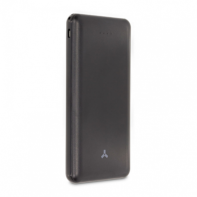 Внешний аккумулятор Accesstyle Midnight II (10000 mAh), черный с логотипом в Новосибирске заказать по выгодной цене в кибермаркете AvroraStore