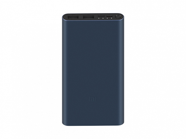 Аккумулятор внешний 10000mAh Mi 18W Fast Charge Power Bank 3 PLM13ZM (VXN4274GL) с логотипом в Новосибирске заказать по выгодной цене в кибермаркете AvroraStore