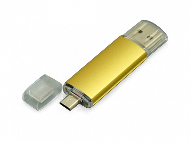 USB 2.0/micro USB- флешка на 32 Гб с логотипом в Новосибирске заказать по выгодной цене в кибермаркете AvroraStore