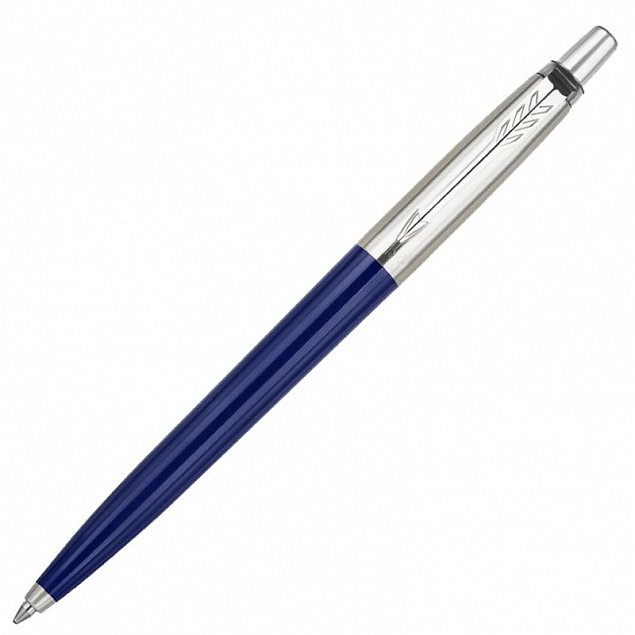 Ручка шариковая Parker Jotter Originals Navy Blue Chrome CT, темно-синяя с логотипом в Новосибирске заказать по выгодной цене в кибермаркете AvroraStore