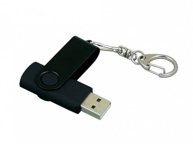 USB 3.0- флешка промо на 32 Гб с поворотным механизмом и однотонным металлическим клипом с логотипом в Новосибирске заказать по выгодной цене в кибермаркете AvroraStore