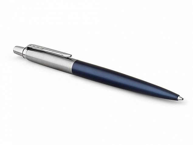 Набор из 2х ручек в подарочной коробке: Parker «Jotter Essential, Royal Blue CT и Parker Jotter Essential, St. Steel СT» с логотипом в Новосибирске заказать по выгодной цене в кибермаркете AvroraStore