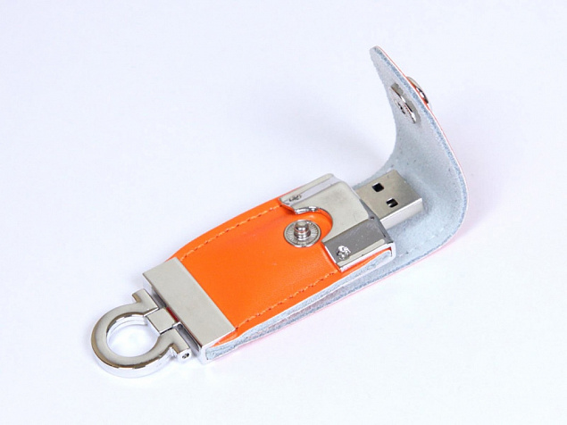 USB 2.0- флешка на 64 Гб в виде брелока с логотипом в Новосибирске заказать по выгодной цене в кибермаркете AvroraStore