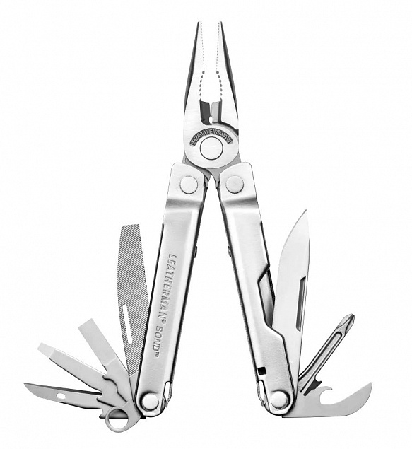 Мультитул Leatherman Bond с логотипом в Новосибирске заказать по выгодной цене в кибермаркете AvroraStore