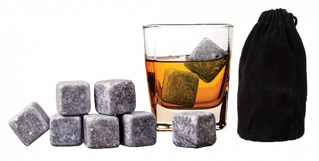 Камни для виски Whisky Stones с логотипом в Новосибирске заказать по выгодной цене в кибермаркете AvroraStore