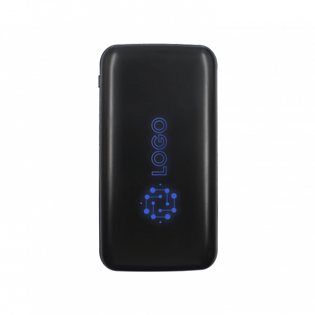 Внешний аккумулятор с подсветкой Bplanner Power 4 ST, 8000 mAh (Синий) с логотипом в Новосибирске заказать по выгодной цене в кибермаркете AvroraStore