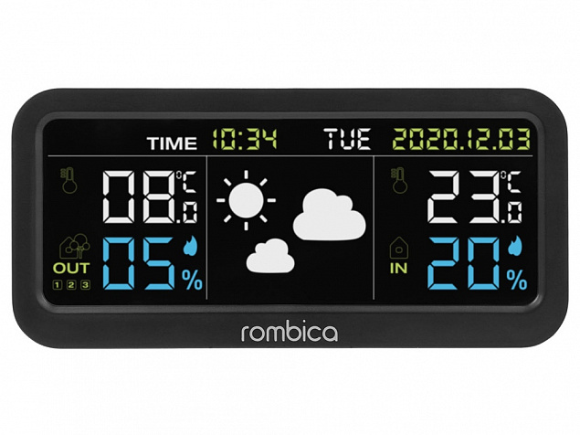 Метеостанция Rombica BoxCast 1 WTS с логотипом в Новосибирске заказать по выгодной цене в кибермаркете AvroraStore