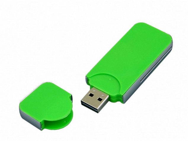 USB 2.0- флешка на 64 Гб в стиле I-phone с логотипом в Новосибирске заказать по выгодной цене в кибермаркете AvroraStore